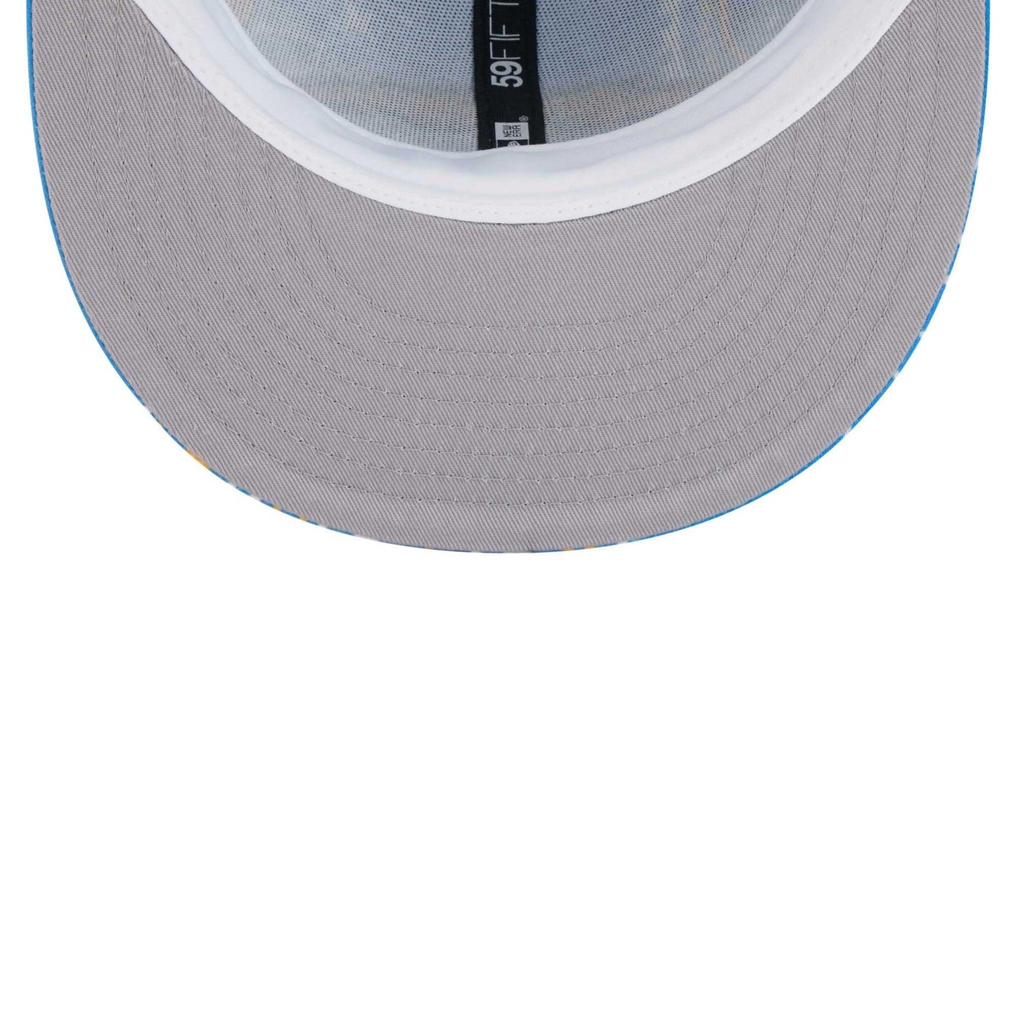 New Era Men's Powder Blue Los Angeles Chargers Paisley 59FIFTY Fitted Hat