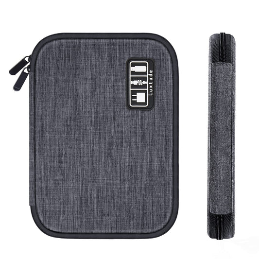 Luxtude Cord Organizer Travel, Cable Organizer Bag, Electronic Organizer Travel Case for Chargers and Cords, Tech Bag & Charger Case, Travel Essentials for Electronics Items/USB,etc