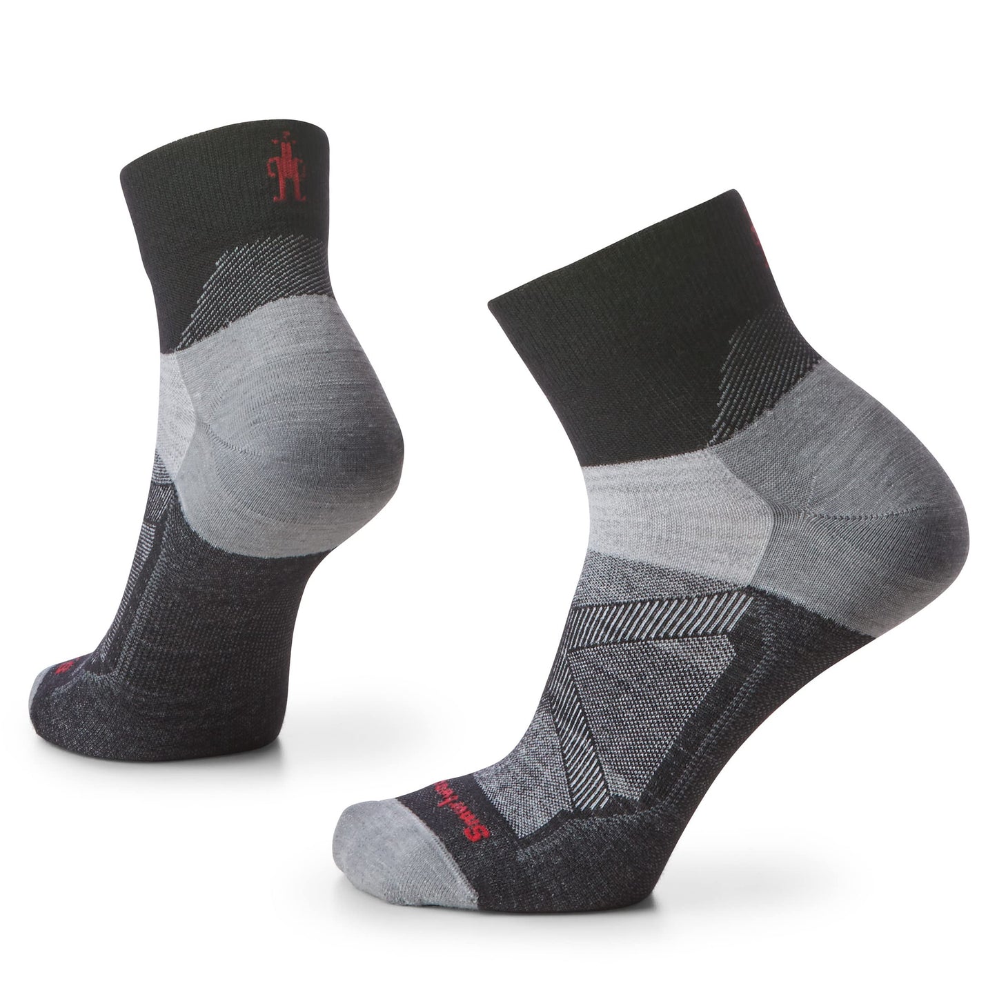 Smartwool Women's Bike Zero Cushion Merino Wool Ankle Socks Black, Small