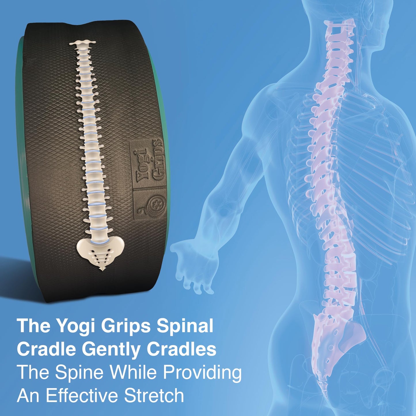 Back Stretcher Cracker Roller (Small)- 6.7 Inches