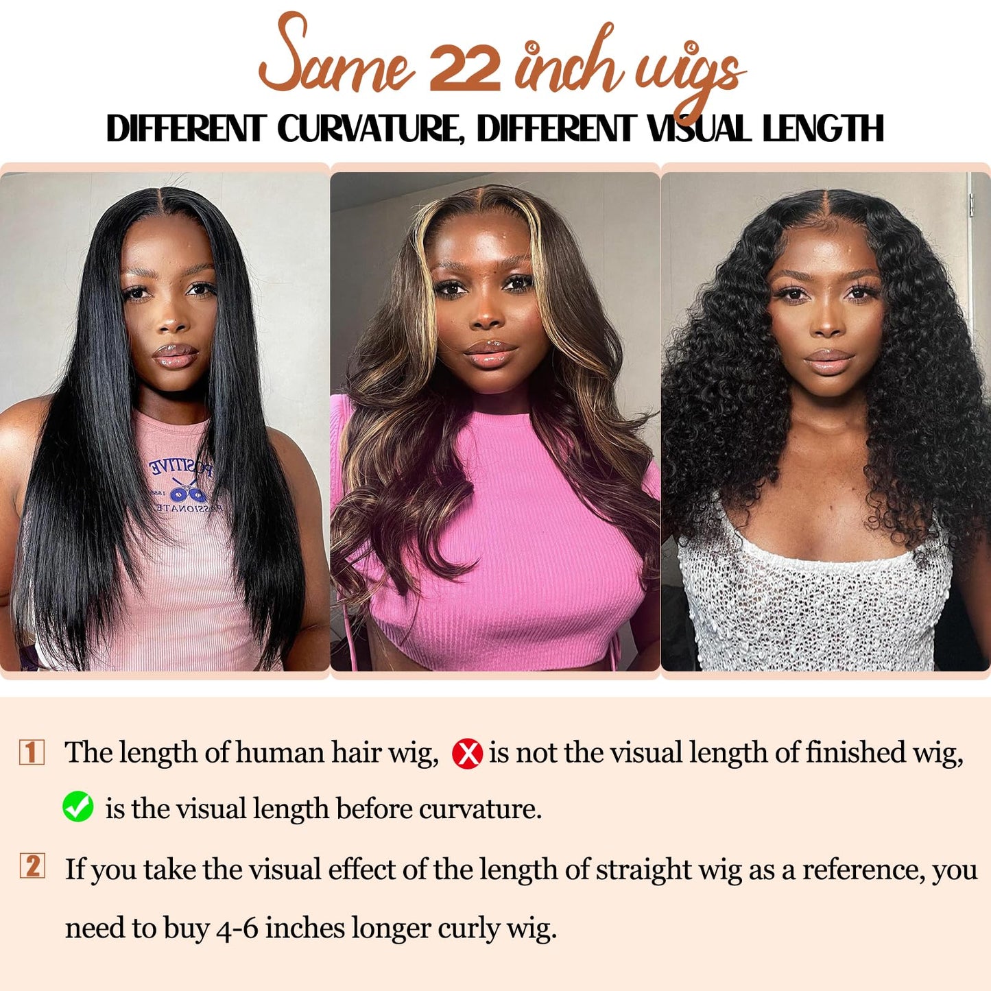 Aonou 13x4 Deep Wave Lace Front Wigs Human Hair Pre Plucked 180% Density HD Transparent Lace Closure Wigs Human Hair for Women 24 Inch Curly Frontal Wig Brazilian Virgin Human Hair (24 inch)
