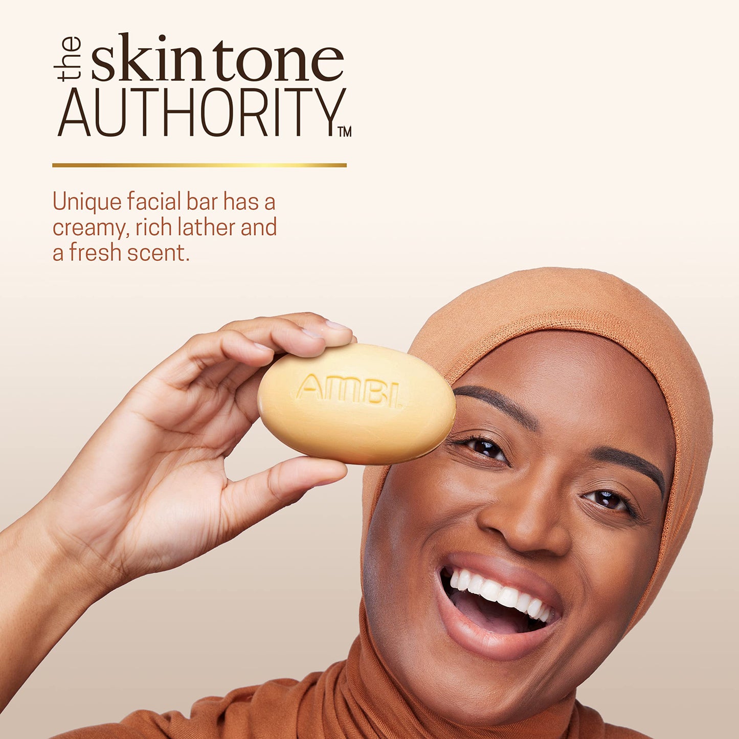 Ambi Skin Care Cleansing Bar Soap with Cocoa Butter To Restore Skin's Natual Moisturize Balance, Helps Visibly Even Skin Tone, Washes Away Surface Impurities, Chocolate, 3.5 Oz (Pack of 3)