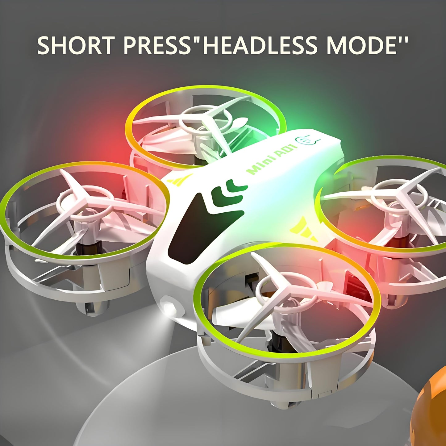 AOKZXC Drones for Kids, Mini Beginner RC Drone Kid with One Key Take Off-Landing, Altitude Hold, Headless Mode, 360° Flip, Child Drone with Blue Green Light, for Kids, Toys for Boys