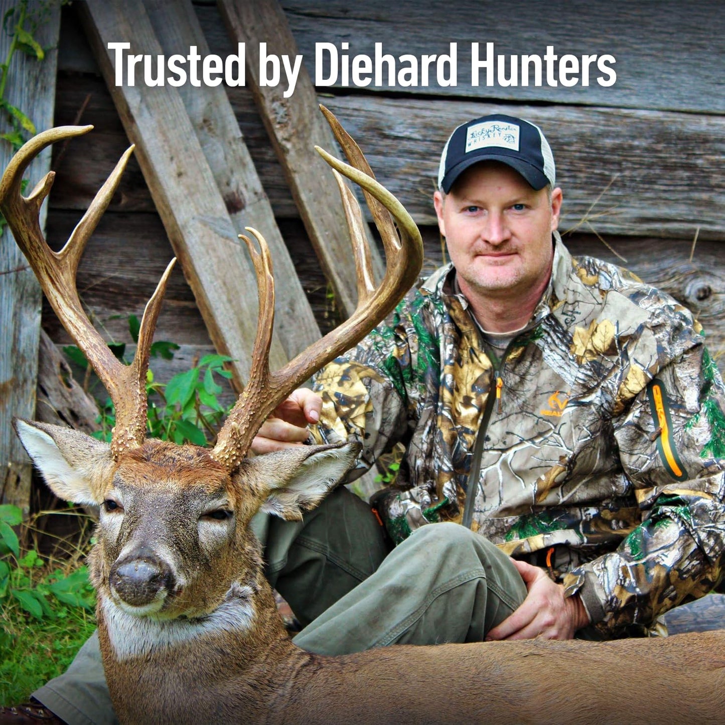 Certified Peak Doe Estrus Spray | 2 oz | 4 Bottles | Doe in Heat Urine for Hunting | Drag N’ Drip Included | Deer Scents