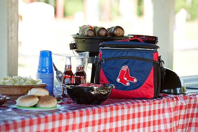 Logo Brands NCAA Unisex Adult 24-Can Cooler with Bottle Opener and Front Dry Storage Pocket, One Size, Multicolor
