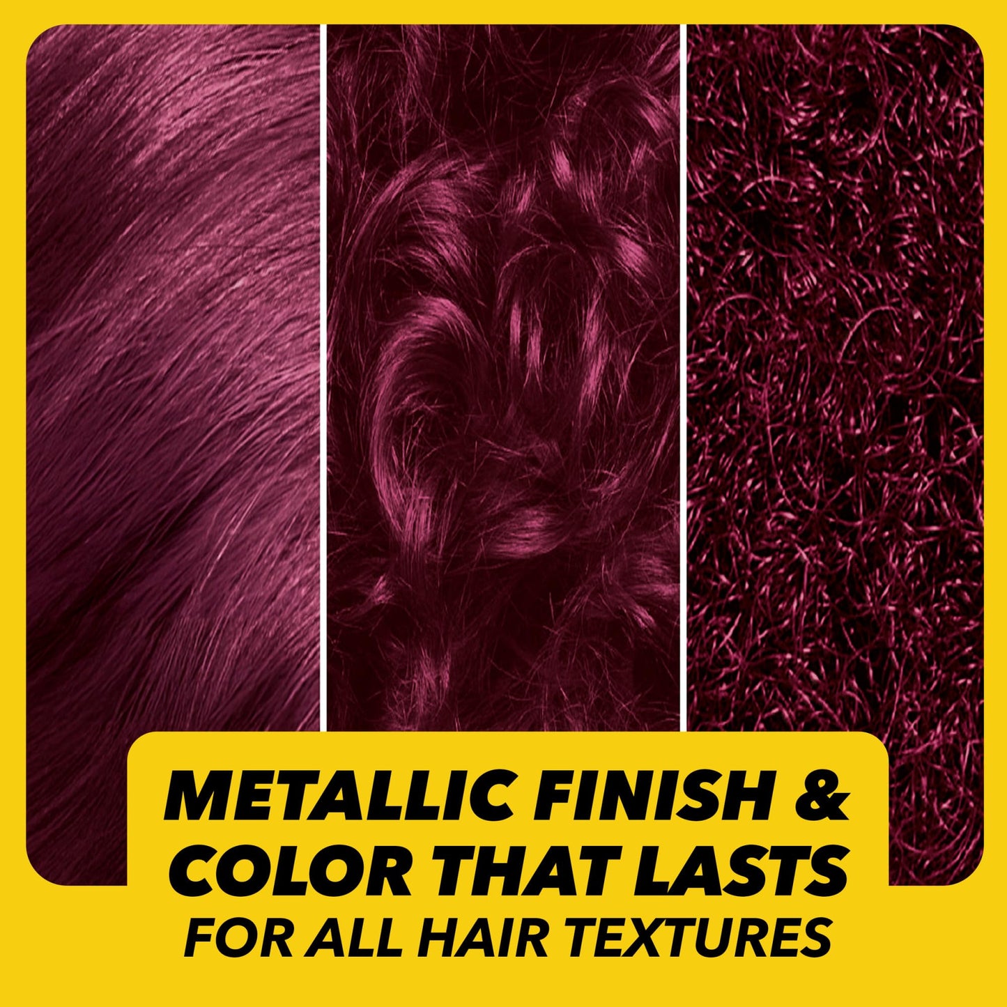 Schwarzkopf Got2b Metallics Permanent Hair Color, M68 Dark Ruby
