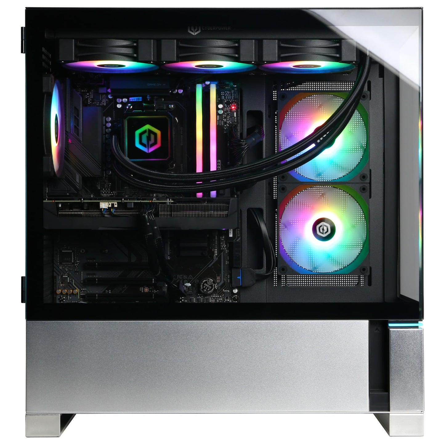 CyberPowerPC Gamer Supreme Gaming PC, AMD Ryzen 9 9950X3D 4.3GHz, Radeon RX 9070 XT 16GB, 64GB DDR5, 4TB PCIe 4.0 SSD, WiFi Ready & Windows 11 Home (SLCAI23000A2)