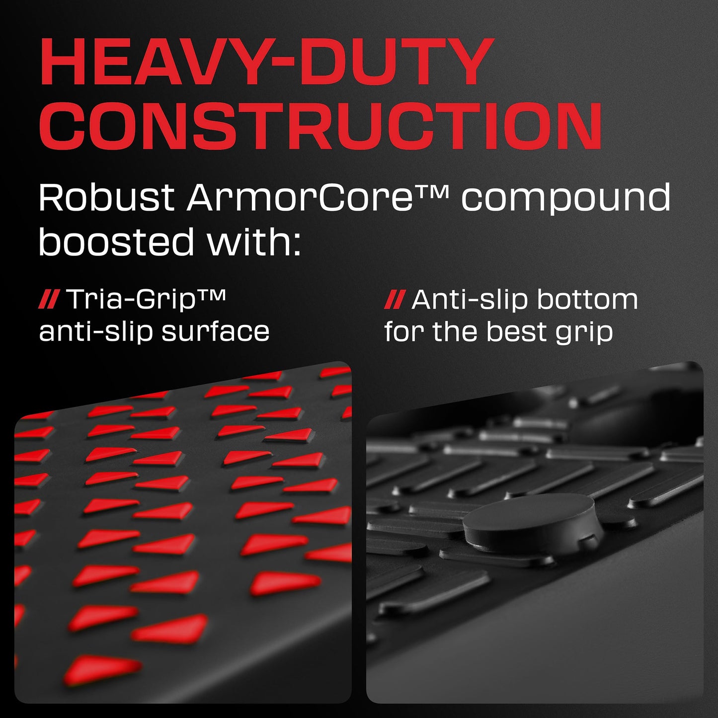 Squat Wedge Slant Board For Squats Pair - Squat Wedge Block, Calf Raise Block, Heel Elevated Squat Wedge, ATG Equipment, Anti-Slip Yoga Wedge, Squat Box, 17° Incline, 3.5x5.9x12.2", Blaze Red