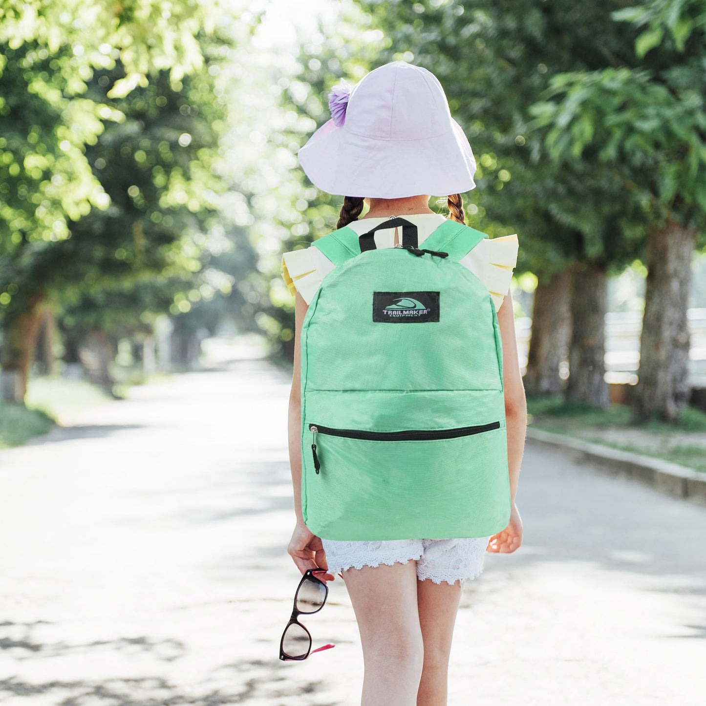 Trailmaker Classic 17 Inch Backpack with Adjustable Padded Shoulder Straps