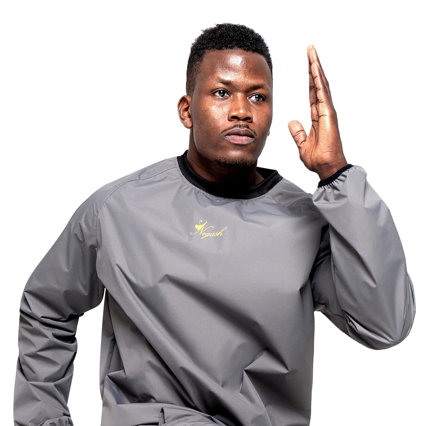 Negash Sauna Suit for Men Anti Torn Sweat Sauna Suit Lightweight Waterproof Men Sauna Suit for Boxing Exercise Fitness