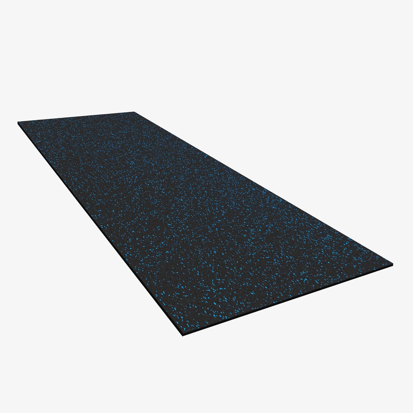 Flooring Inc 1/4" Tough Rubber Flooring Roll | Flexible Recycled Rubber Gym Floor Mats for Home Gym | Heavy Duty Rubber Mat for Home Gyms, Sheds, Horse Stall Mat or Trailer | 4’x10’ | Blue