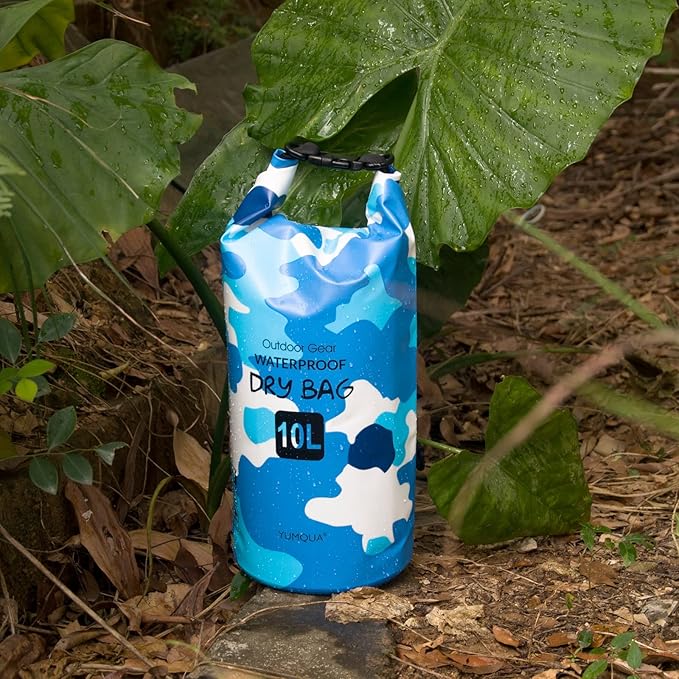 Waterproof Dry Bag Backpack 5L/10L/20L/30L/40L, Roll Top Floating Waterproof Storage Bags for Kayaking, Boating, Swimming, Hiking, Camping and Fishing