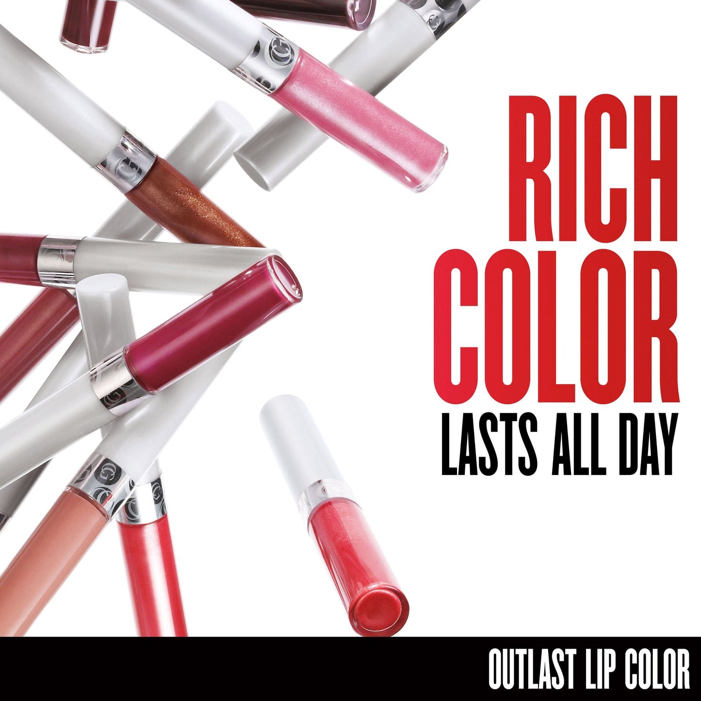 COVERGIRL Outlast All-Day Moisturizing Lip Color Hottie 548, .13 oz (packaging may vary)