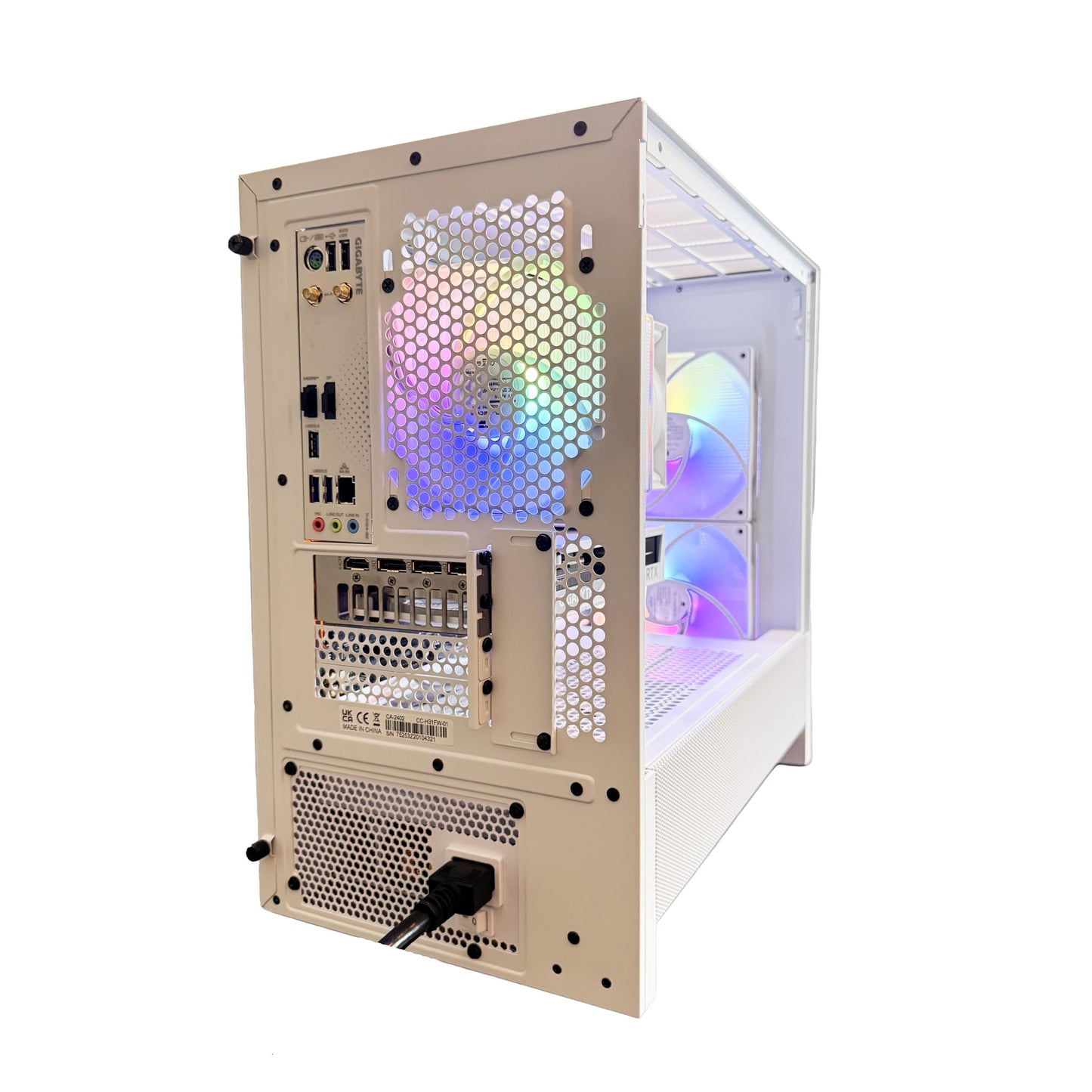 TWELF Onyx H3 Gaming PC โ Core i5-13400F, RTX 5060 8GB, 16GB DDR4, 1TB NVMe SSD, WiFi 6, Windows 11 Pro โ VR-Ready, White Gaming Tower + Mystery Gift Included