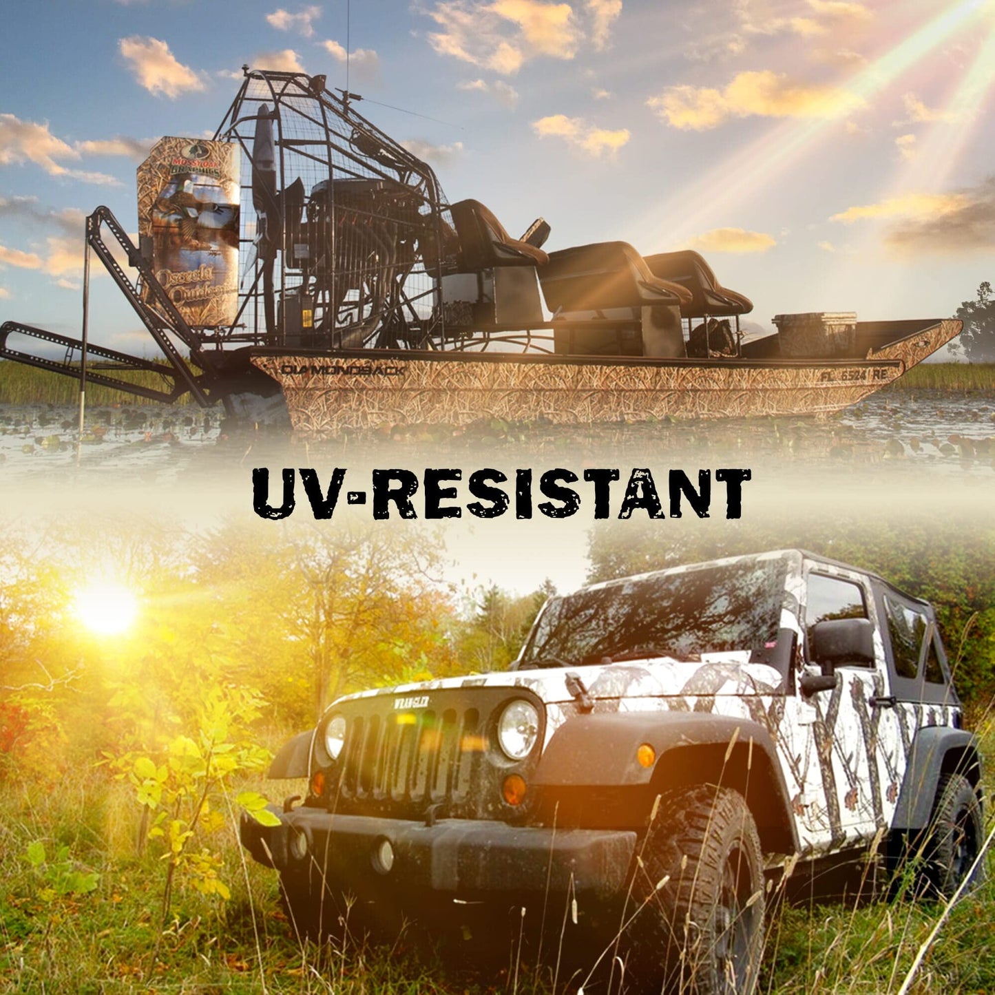 Mossy Oak Matte Camo Roll Hunting Patterns, Self-Adhesive Vinyl Wrap, DIY (24"x12", Original Bottomland)