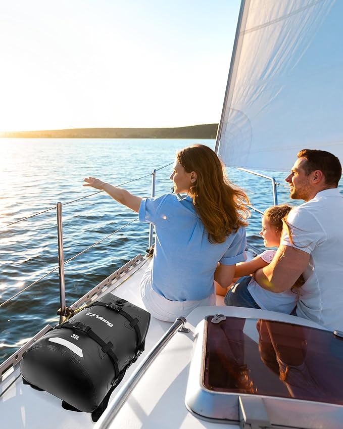 IDRYBAG Waterproof Backpack for Travel, Kayaking, Boating, Swimming, Floating Paddle Boarding - Submersible Dry Bag 35L/55L/85L