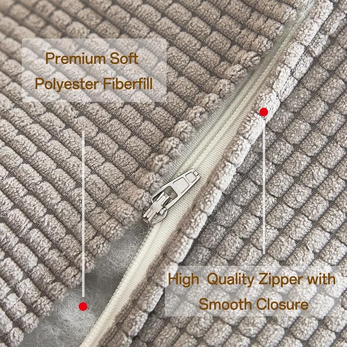 Back Pillow for Bed Sitting Up,Reading Pillow for Sitting in Bed Adult with Arm Pillow,Back Rest Pillow for Sitting in Bed with Pockets,While Gaming,Working,Watching,Standard-Gray