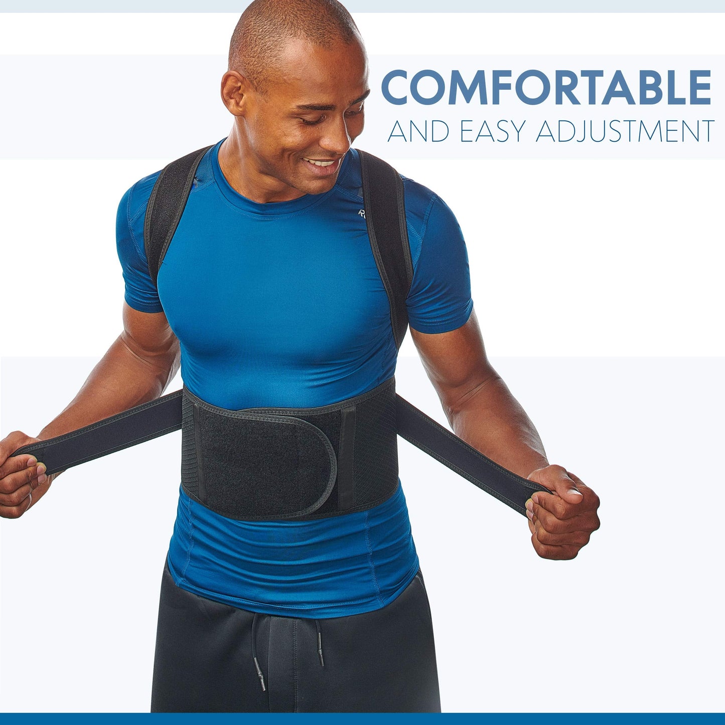 Back Brace Posture Corrector for Men and Women - Adjustable Posture Brace for Upper and Lower Back Pain Relief - Muscle Memory Support Straightener (Medium)
