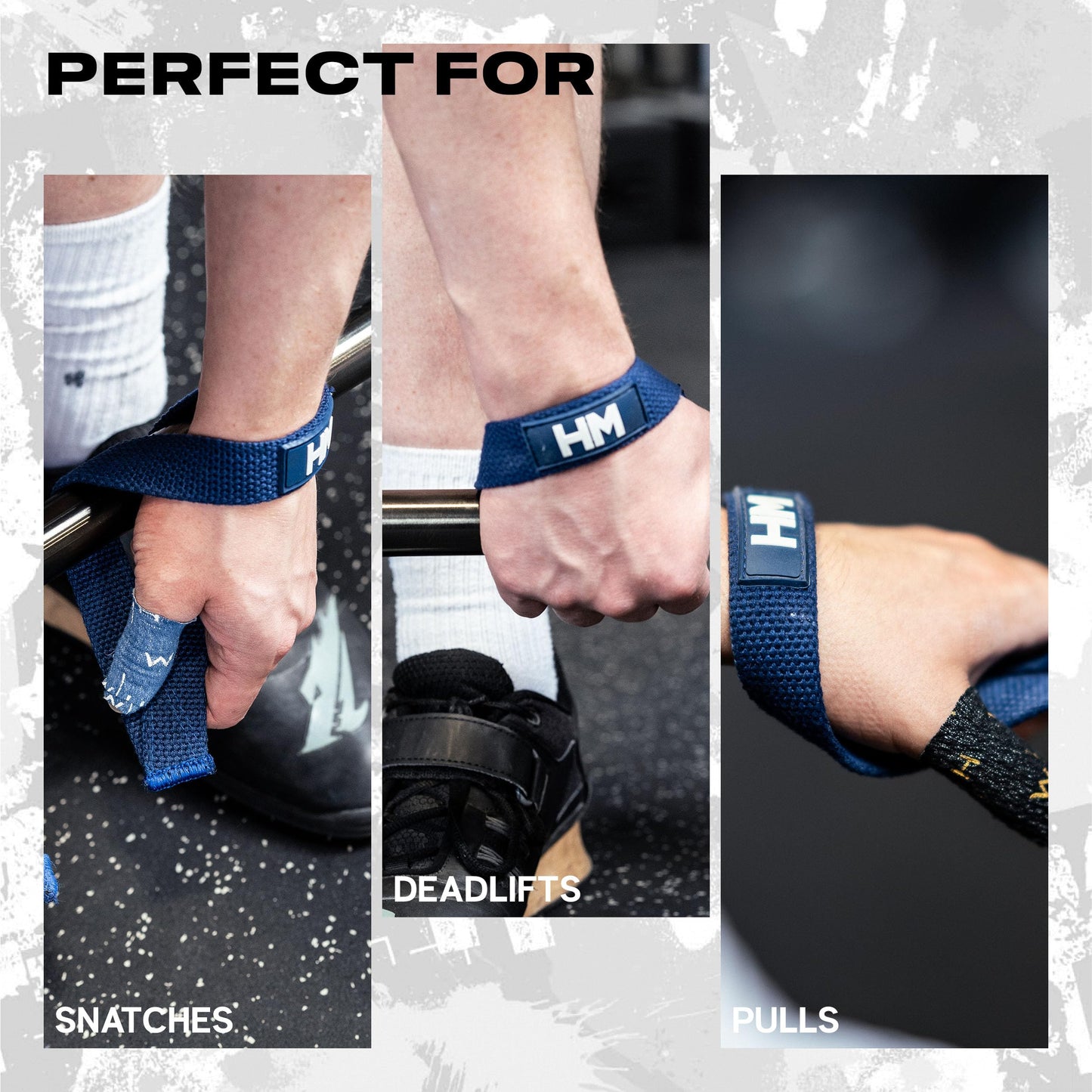 Weightlifting House lifting Wrist Straps - Hand Wraps for Olympic Lifting, Snatch, Pulls, and Deadlift straps. Weight lifting wrist wraps, gym accessories for women and men, Straps for weight lifting. (Mint)