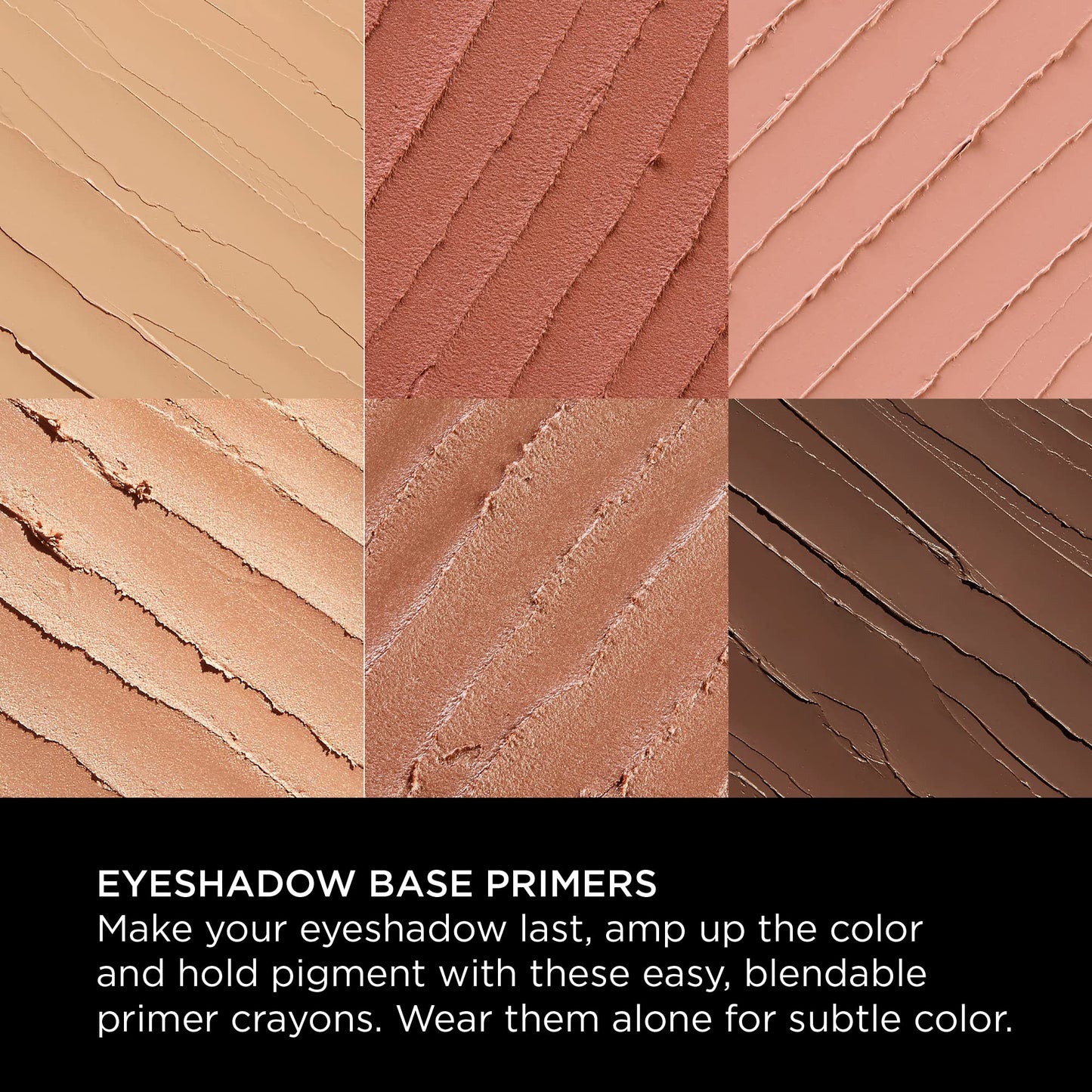 Sigma Beauty Eyeshadow Primer Base – Professional Grade Eye Primer Crayon w/Retractable Tip for Long-Lasting Makeup & All-Day Color Payoff, Prevents Creasing (Bubbly, Pinky Peach Champagne Shimmer)