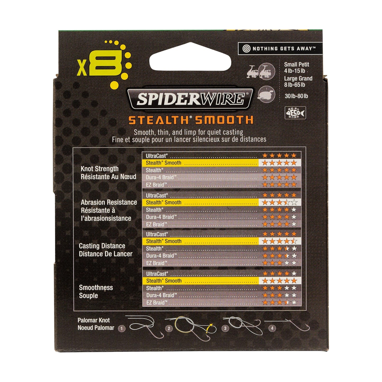 SpiderWire Stealth® Translucent Superline, Moss Green, 15lb | 6.8kg, 200yd | 182m Braided Fishing Line, Suitable for Saltwater Environments