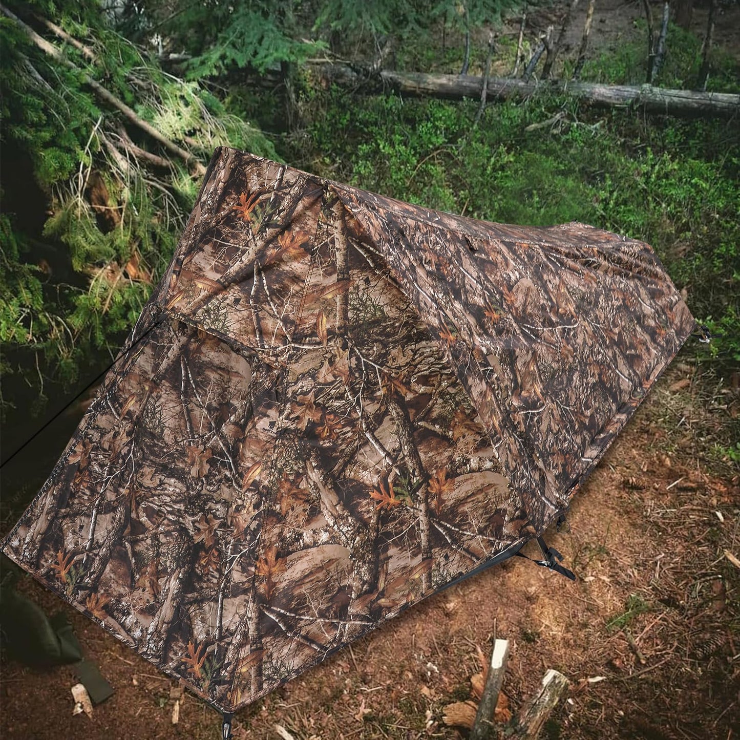 GEERTOP Ultralight Backpacking Tent for 1 Person Waterproof Single Person Tent for Outdoor Camping Hiking Motocycle Travel