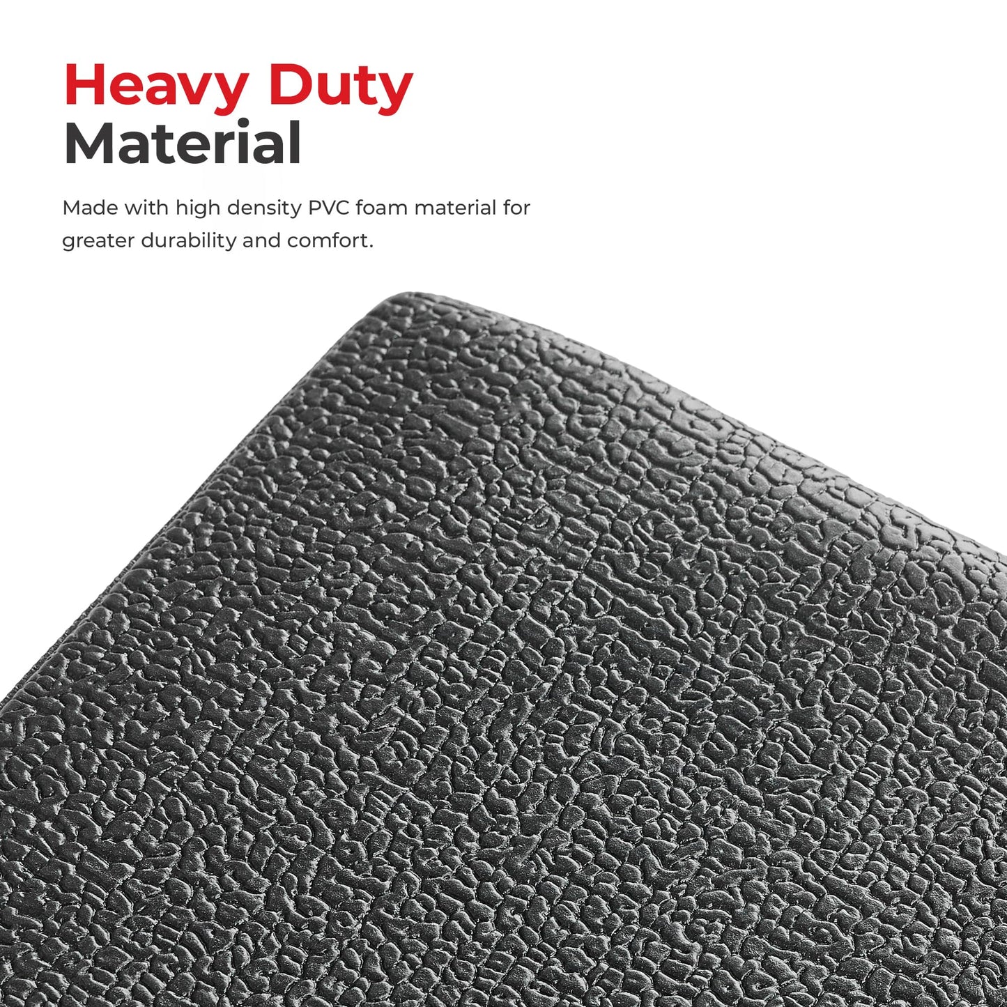 Sunny Health & Fitness Home Gym Foam Pad Floor Protection Non Slip Mat for Treadmill, Bike, Elliptical, Workout, Fitness & Exercise Equipment - Available in 4 Size Options