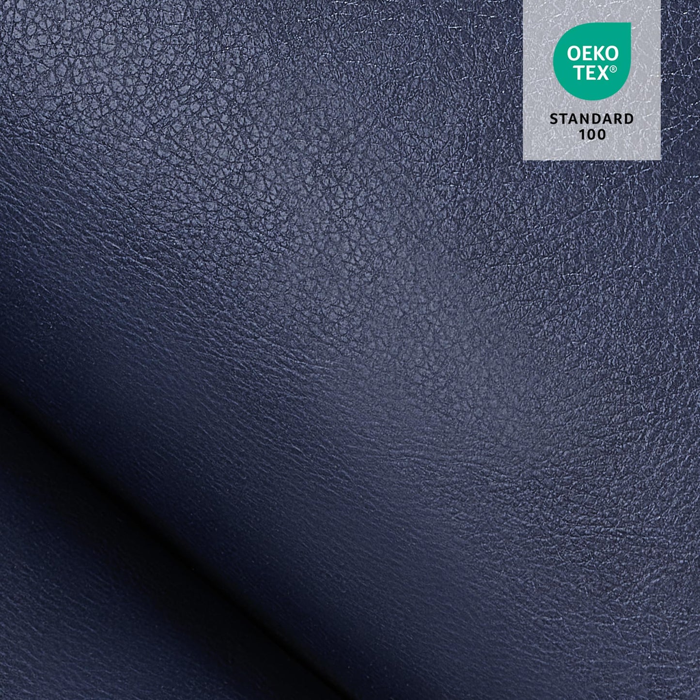 MCombo Power Small Recliners for Small Spaces, Modern Zero Wall Hugger Recliners Chair with Lumbar Support, USB and Charging Ports, FSC Certified, Faux Leather PR699 (Navy Blue)