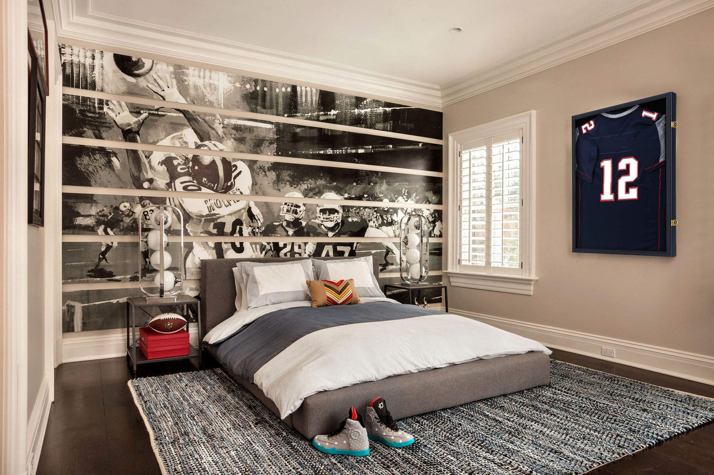 IHEIPYE Jersey Frame Display Case 2 Pack - Jersey Display Case - Large Sport Jersey Shadow Box with 98% Uv Protection Acrylic for Baseball Basketball Football Soccer Hockey Sport Shirt and Uniform