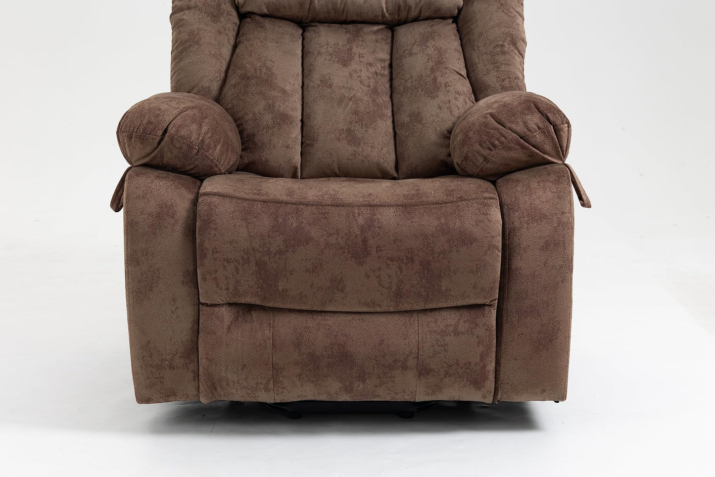 ERYE Electric Power Lift Recliner Chair for Elderly with Massage and Heat, Velvet Upholstery Infinite Positions Adjustable Large Size Armchair W/ 2 Remote Controllers & Side Pockets for Living Room