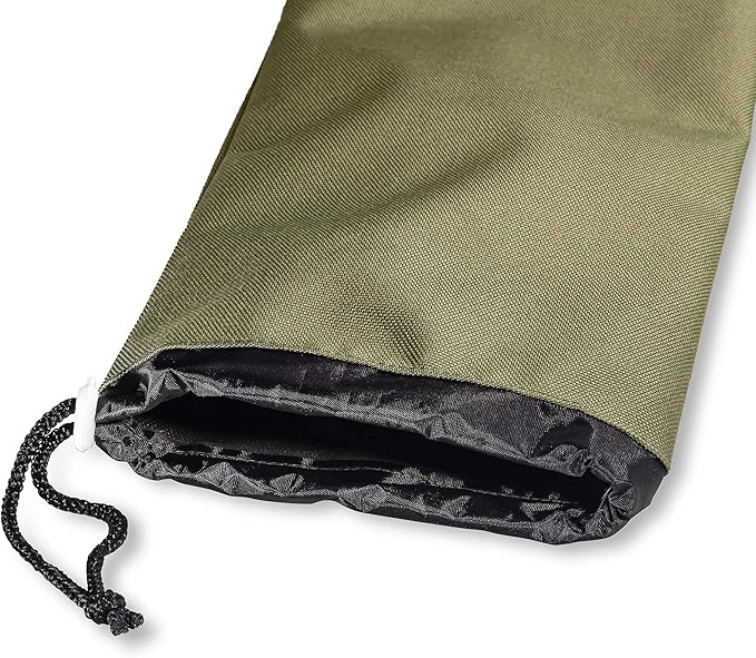 Bag Camping Tent Stakes Heavy Duty Khaki Nylon Sack Waterproof Pocket Ditty Camp Accesorries Storage Peg Bag