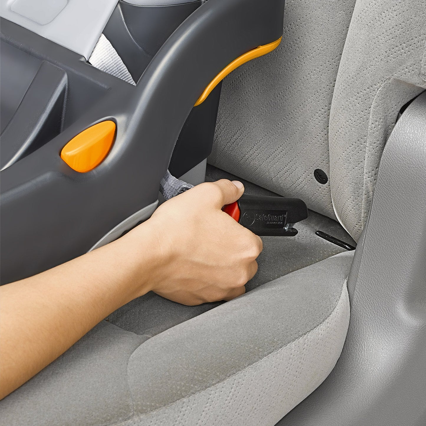 Chicco KeyFit Infant Car Seat Base, Stay-in-Car Base, Compatible with Chicco KeyFit 30 Car Seats | Anthracite/Grey