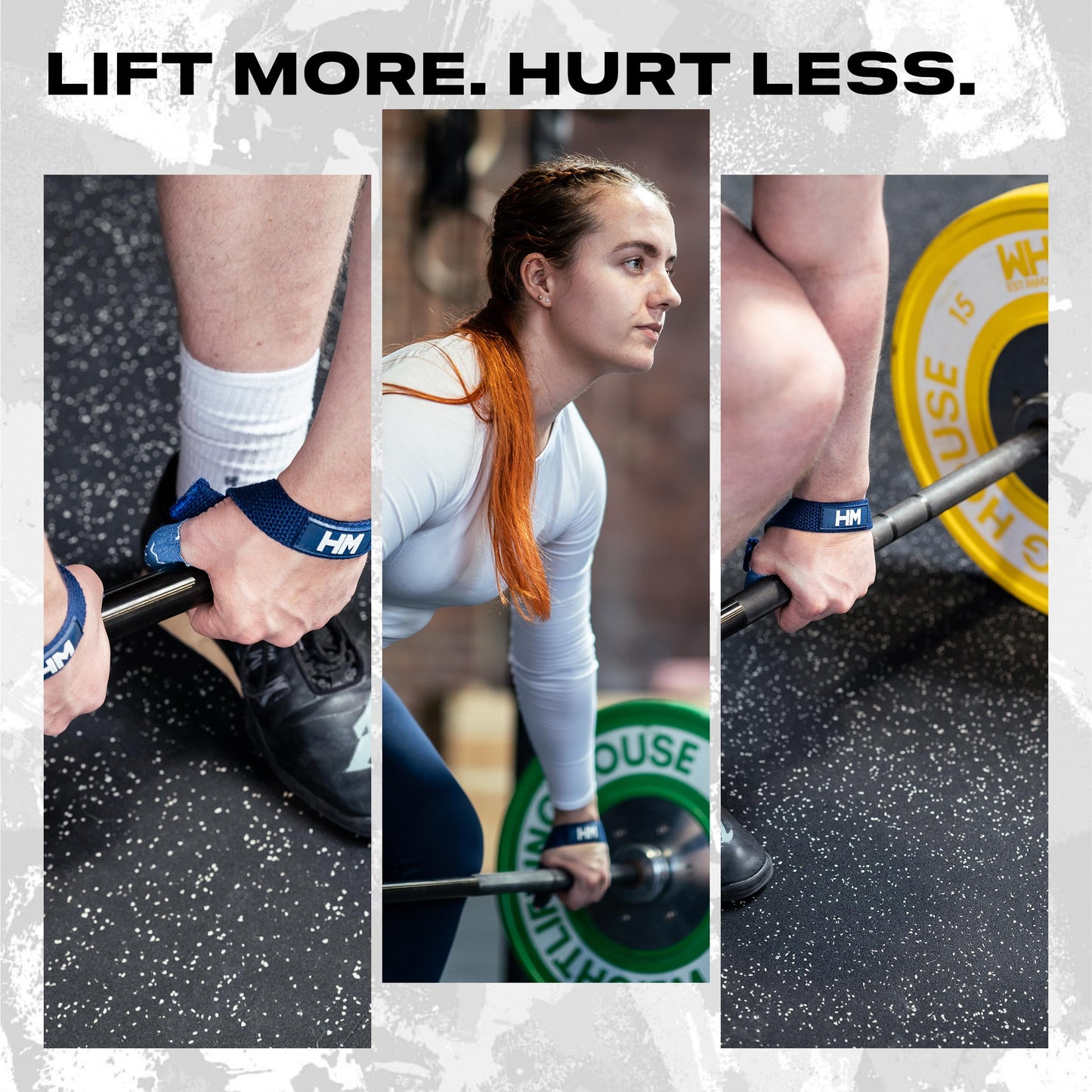 Weightlifting House lifting Wrist Straps - Hand Wraps for Olympic Lifting, Snatch, Pulls, and Deadlift straps. Weight lifting wrist wraps, gym accessories for women and men, Straps for weight lifting. (Mint)