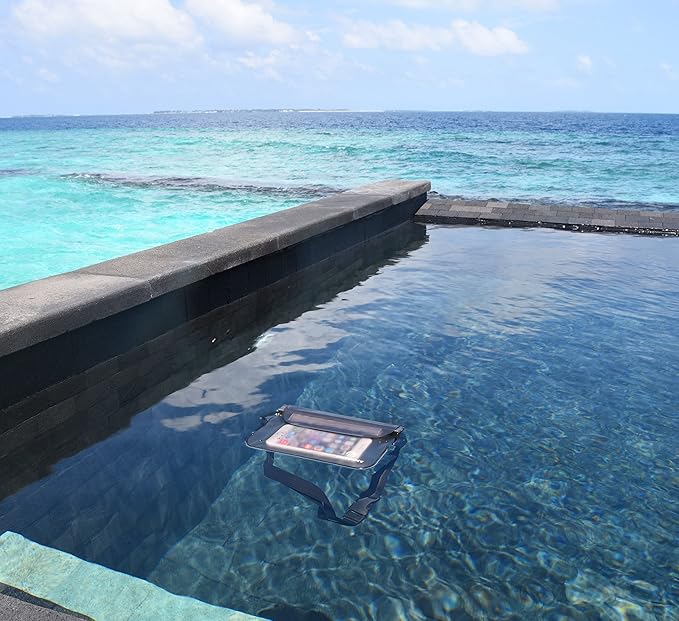 Waterproof Pouches with Waist Strap / Pouch Case Bundle Set- Keep Your Phone & Valuables Dry and Safe - Waterproof Dry Bags for Boating Swimming Snorkeling Kayaking Beach Water Parks Pool