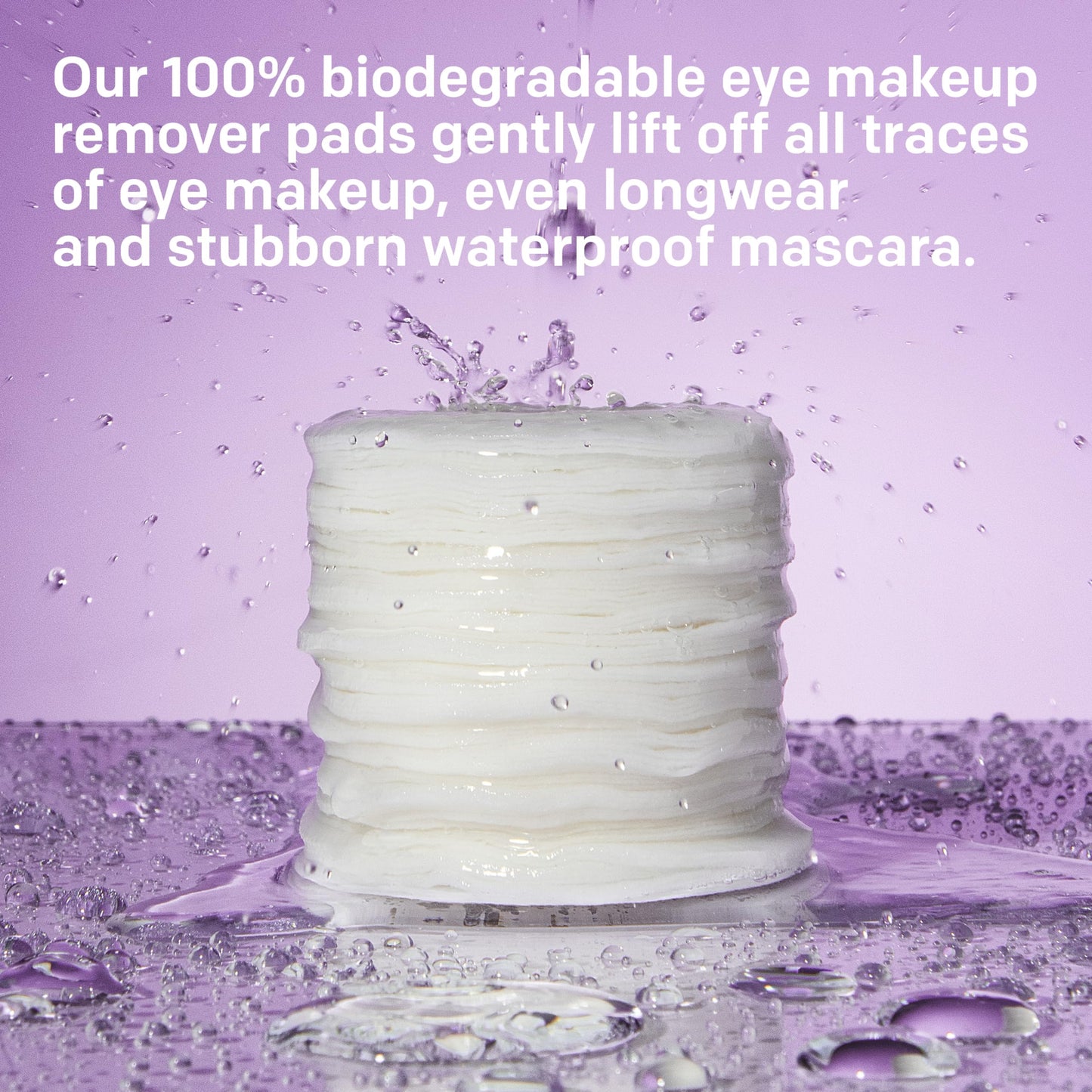 Almay Biodegradable Makeup Remover Pads, Longwear & Waterproof, Hypoallergenic, Fragrance-Free, Dermatologist & Ophthalmologist Tested, 80 Count