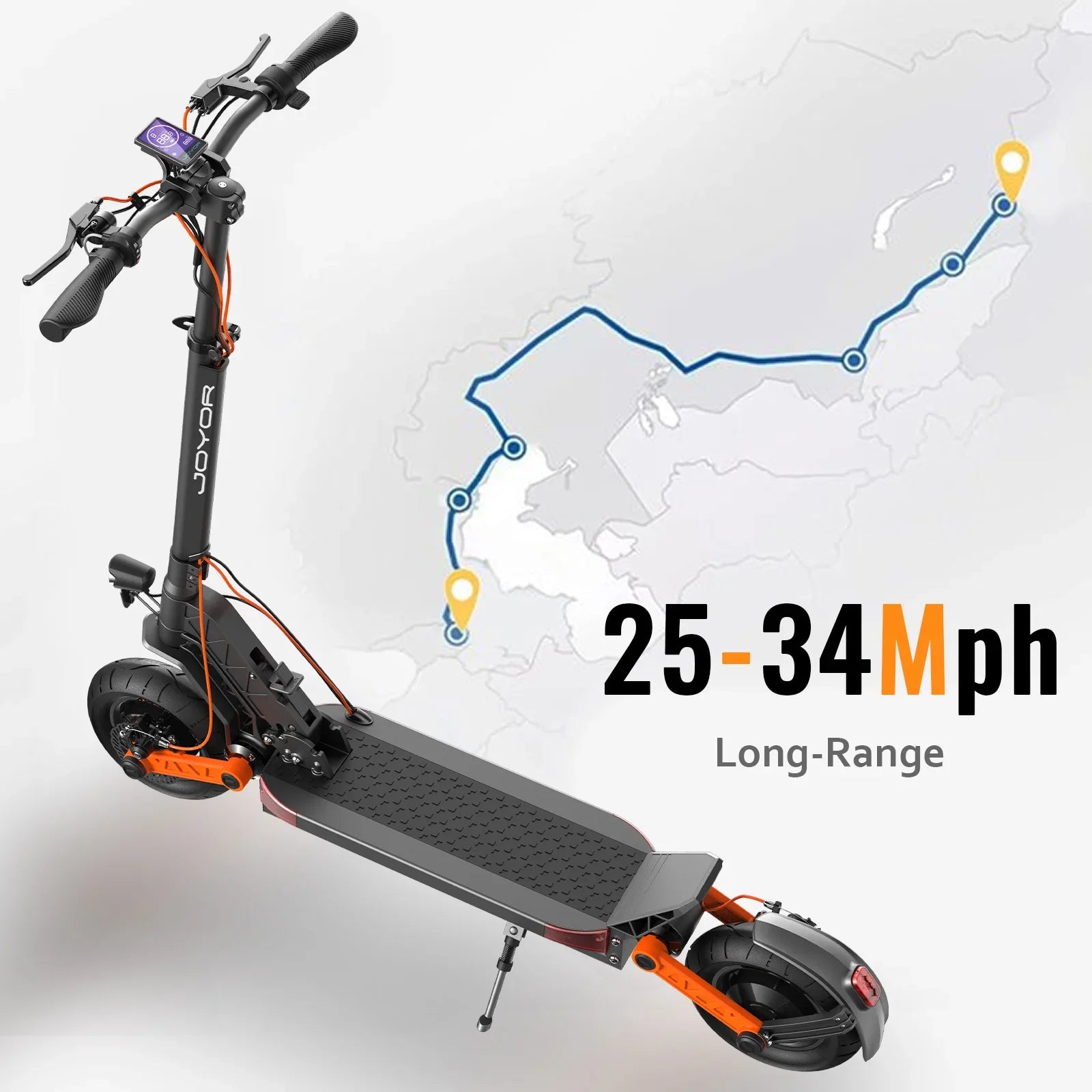 JOYOR S5/S10S Electric Scooter – 800W/1000W Motor