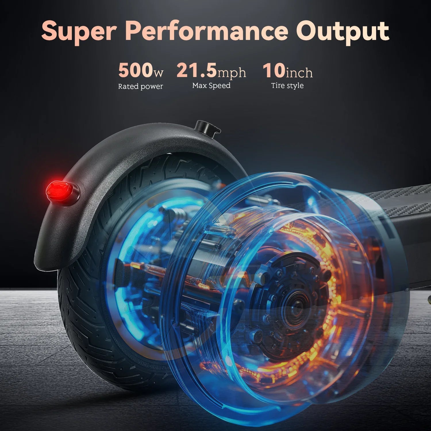 HEZZO G30 500W Foldable Electric Scooter