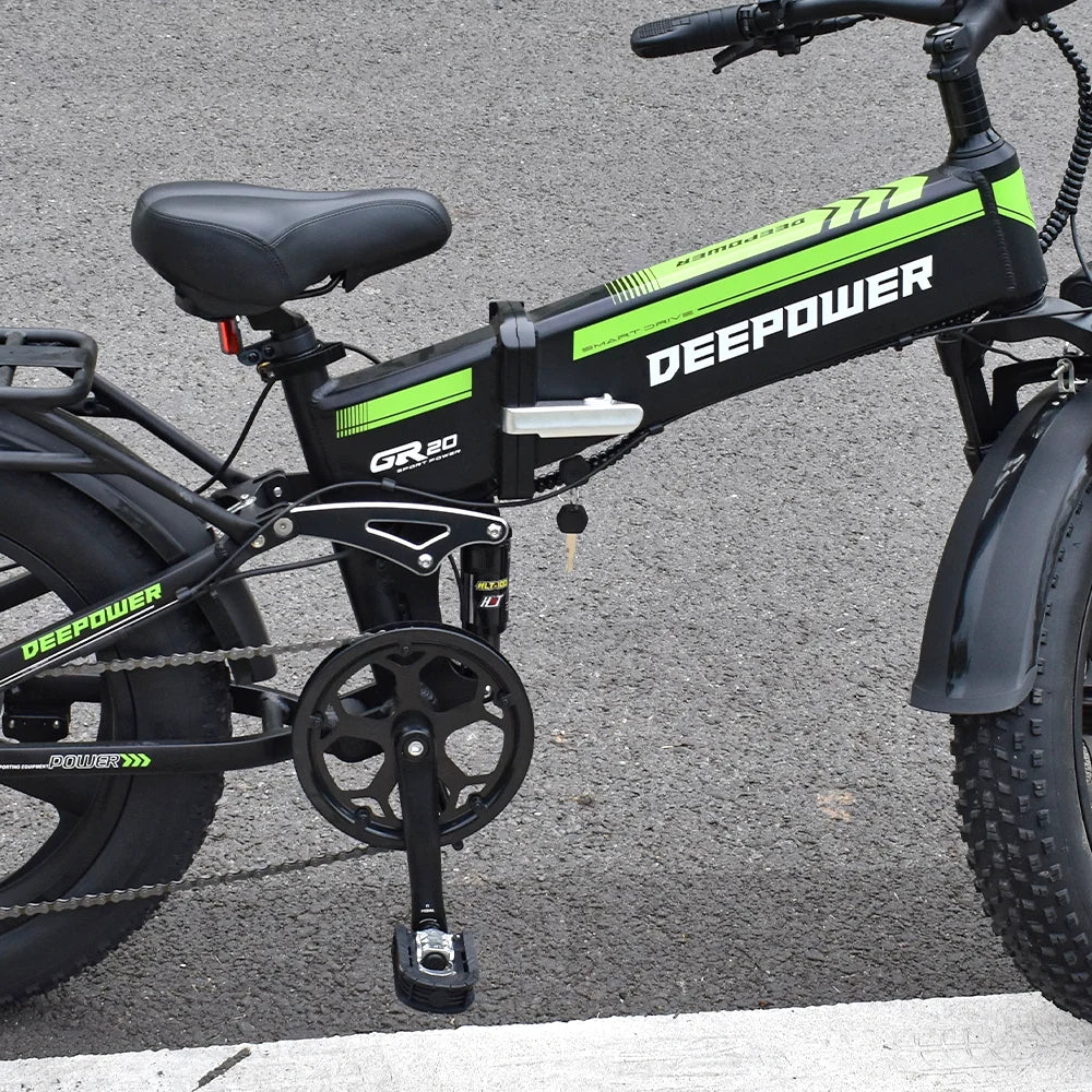 DEEPOWER H20PRO 2000W Folding Electric Bike