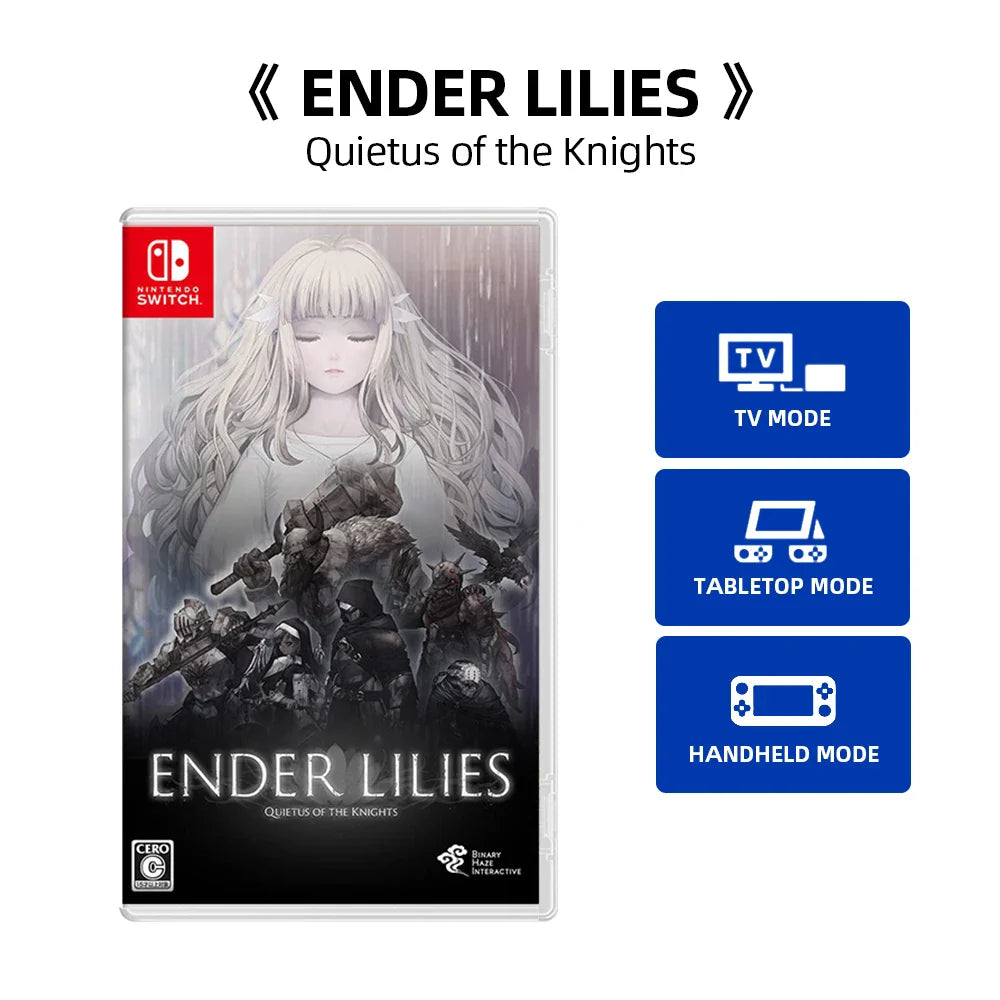 Ender Lilies Switch Physical Game Card
