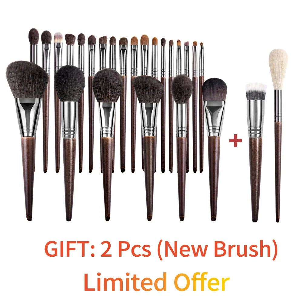 OVW Natural Makeup Brush Set