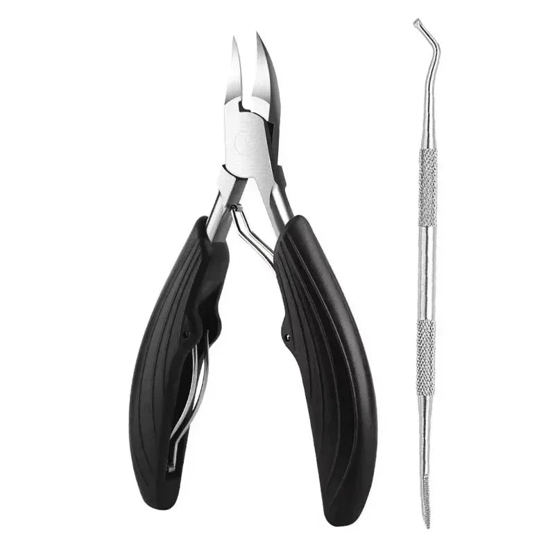 Thick Toe Nail Clipper Cutter Set