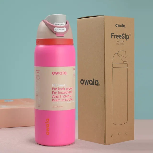 Owala travel water bottle