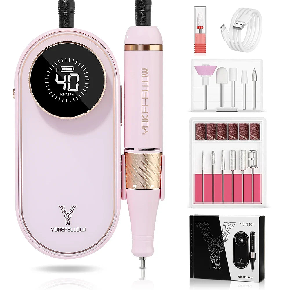 Electric Portable Nail Drill for UV polish