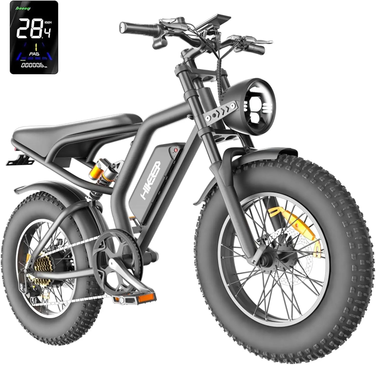 1000W 20" Fat Tire Electric Bike