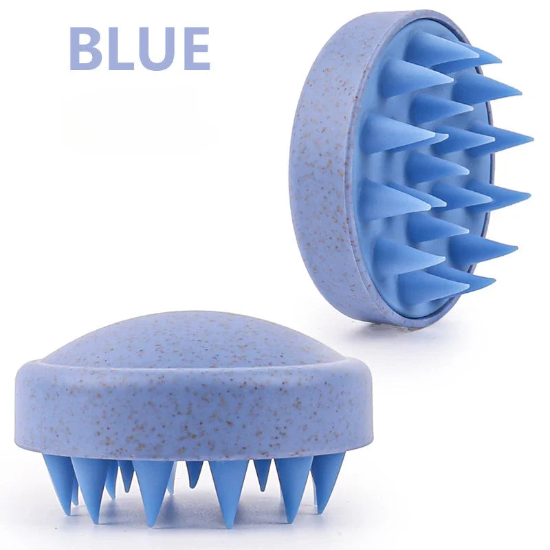Silicone Scalp Massager Shampoo Brush