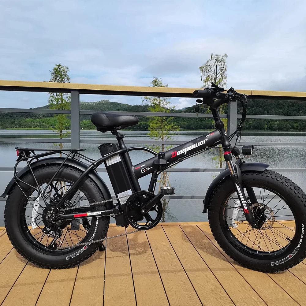 G20Pro 1000W Folding Fat Tire Ebike