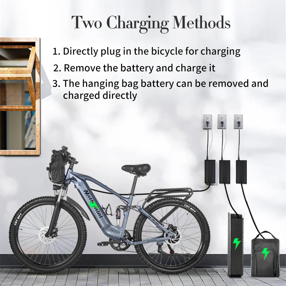 Nathaniel 48V Off-Road Electric Bike
