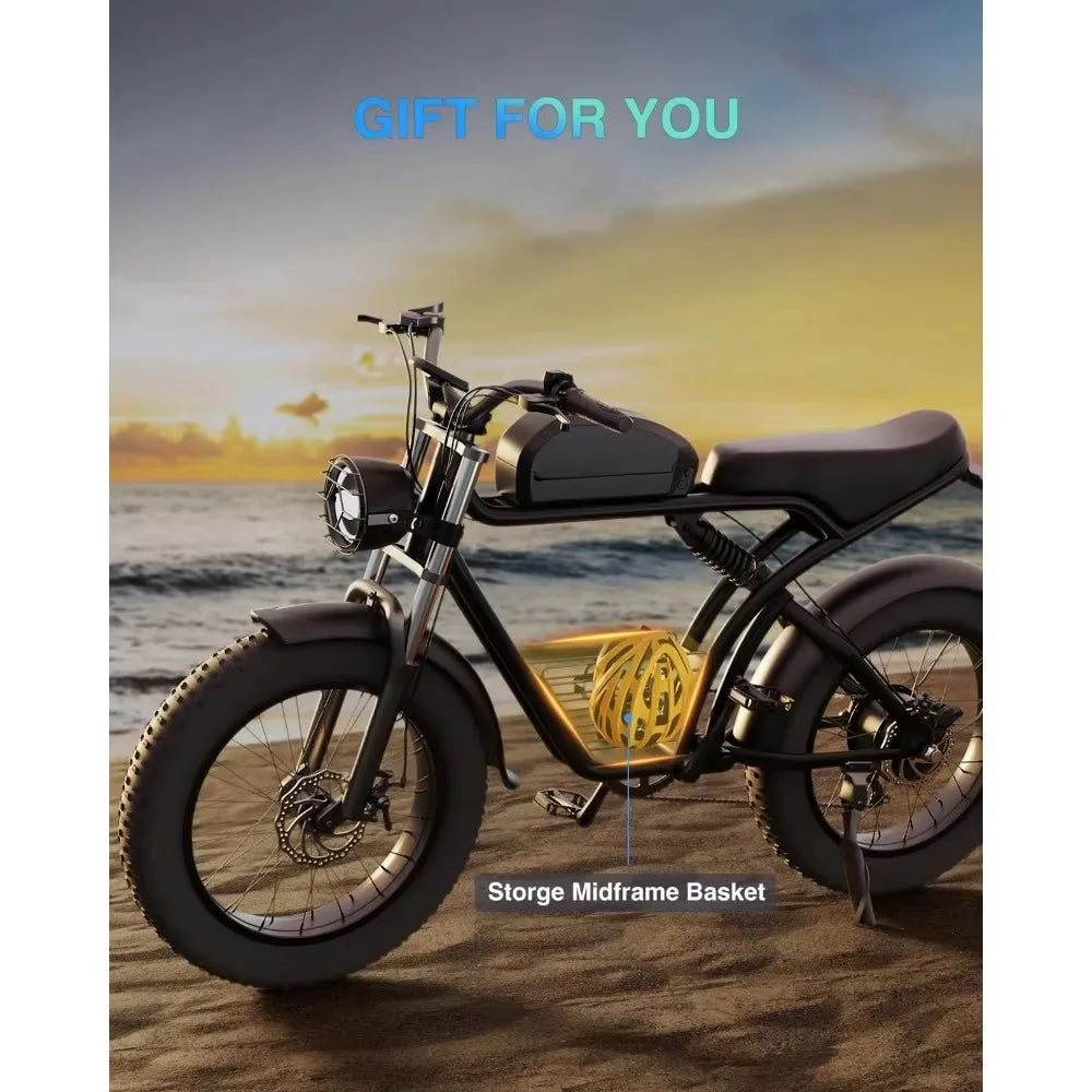 1500W 20" Fat Tire Electric Dirt Bike