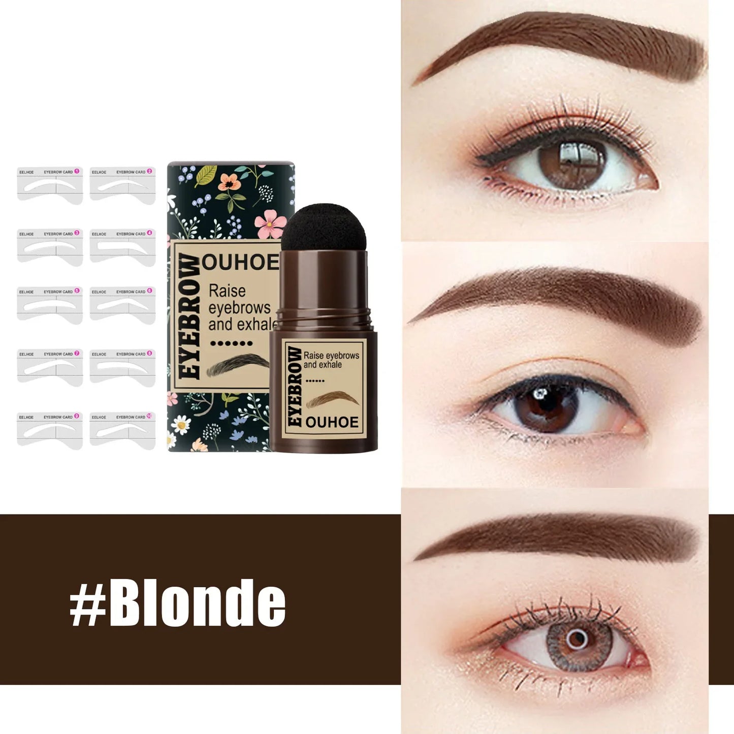Waterproof Eyebrow Stamp Powder