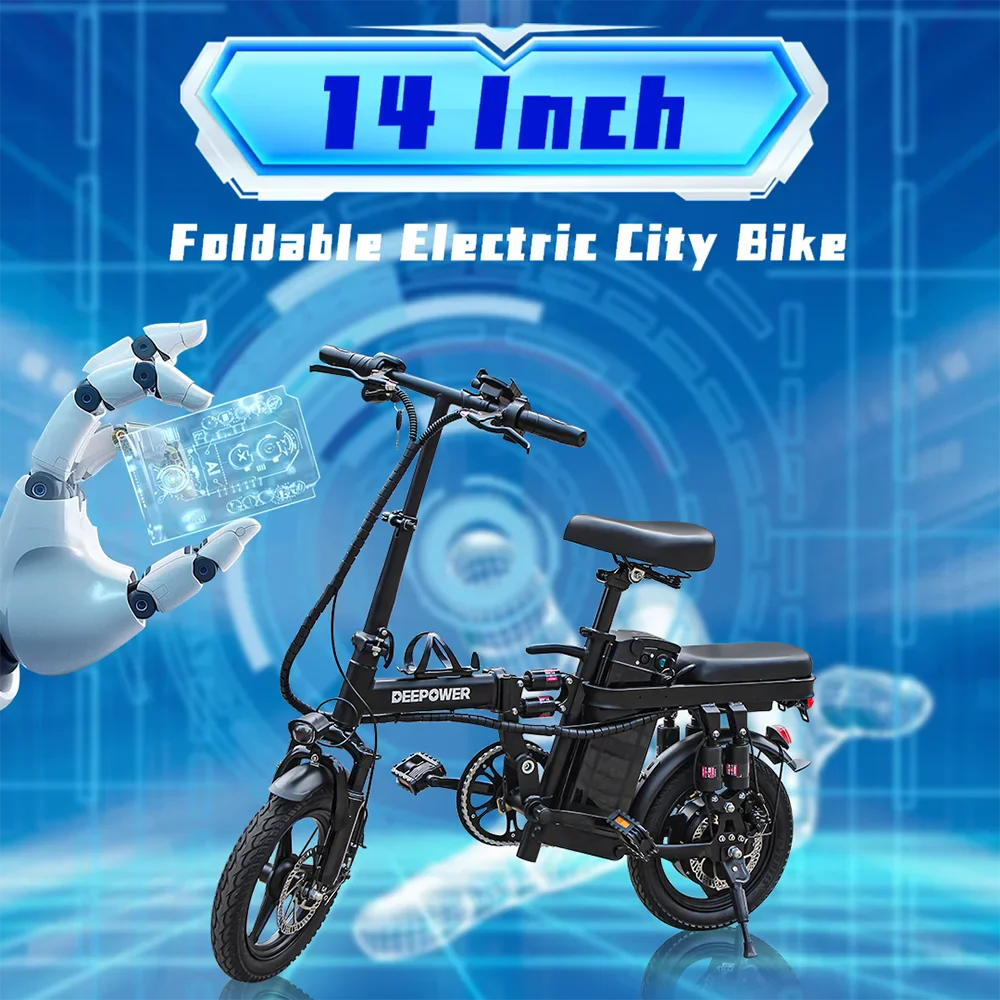400W 14” Folding Electric Bike – 32KM/H